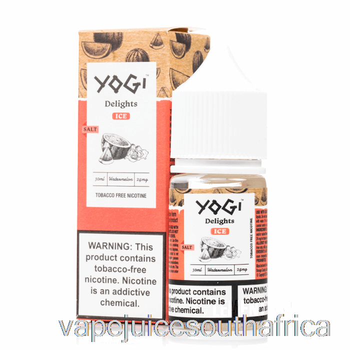Vape Pods Watermelon Ice Salts - Yogi Delights - 30Ml 24Mg
